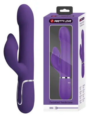 PRETTY LOVE - Falin dark Purple, 7 vibration functions 4 rolling functions Memory function
