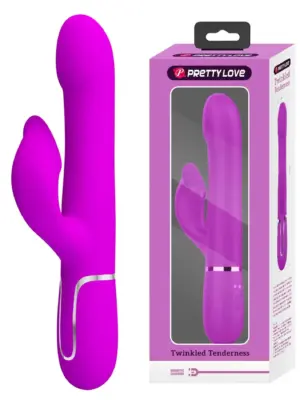 PRETTY LOVE - Twinkled Tenderness Purple, 7 vibration functions 4 rolling functions Memory function