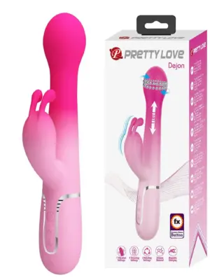 PRETTY LOVE - Dejon, 7 vibration functions 4 rotation functions 4 thrusting settings