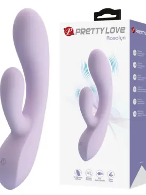 ROSOLYN, 10 vibration functions , USB rechargeable, Silicone