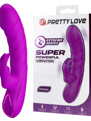 Pretty Love Monica – Powerful Silicone Rabbit Vibrator