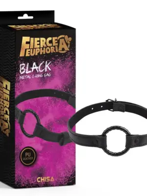 Black Metal O-ring Gag