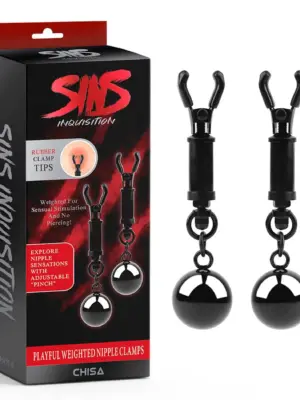 Playful Weighted Nipple Clamps
