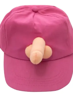 Kinky Pleasure - DS002 - Cap With Penis - Pink - One Size