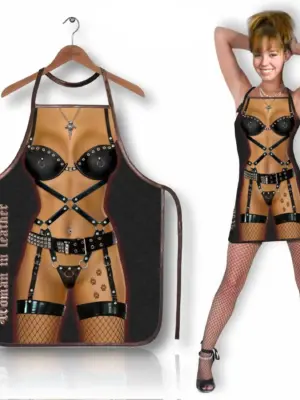 Fartuszek 143WS Woman in Leather