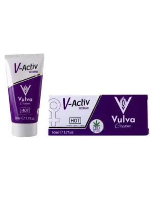 HOT V-Activ Vulva Cream - CBD 50ml
