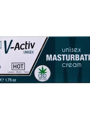 HOT V-Activ Masturbation Cream - CBD unisex 50ml