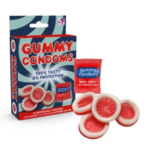 Gummy Condoms Candy White