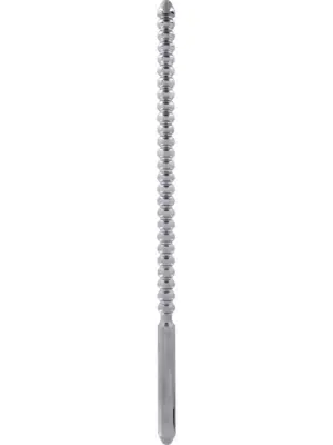 Dip Stick Ribbed 10 mm Silver
