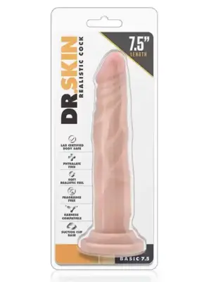 DR. SKIN REALISTIC COCK BASIC 7.5 BEIGE
