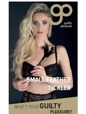 GP SMALL FEATHER TICKLER BLACK