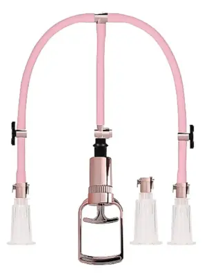 Clitoral & Nipple Pump Set Medium - Rose Gold