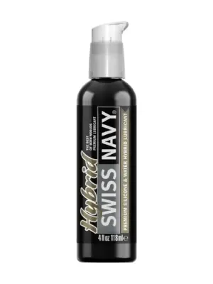 Hybrid - Premium Silicone and Water Hybrid Lubricant - 4 fl oz / 118 ml