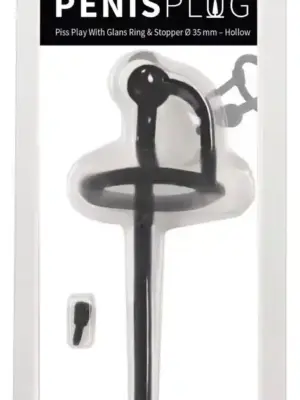 Penis plug Piss Play with Stop