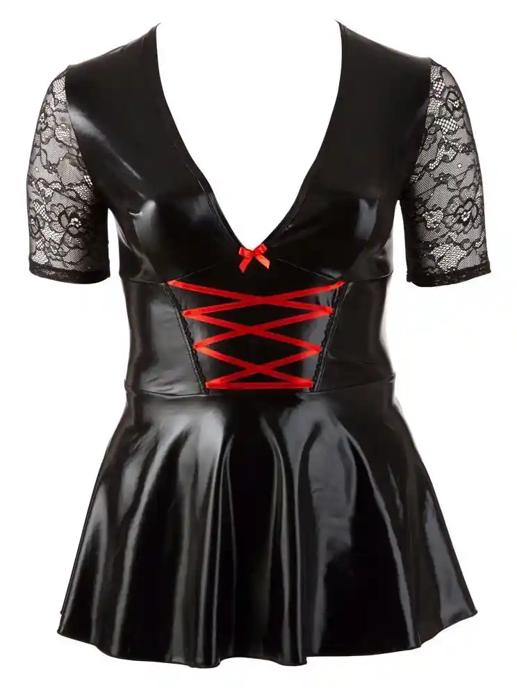 Dress black/red XL - obrazek 6