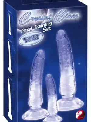 Zestaw treningowych dildo analnych 3 sztuki