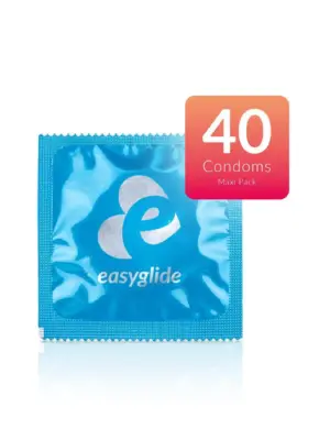 EasyGlide - Ribs and Dots Condoms 40 pcs