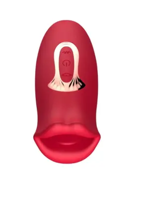Stymulator Wibracyjno-Gryzący Silikonowy