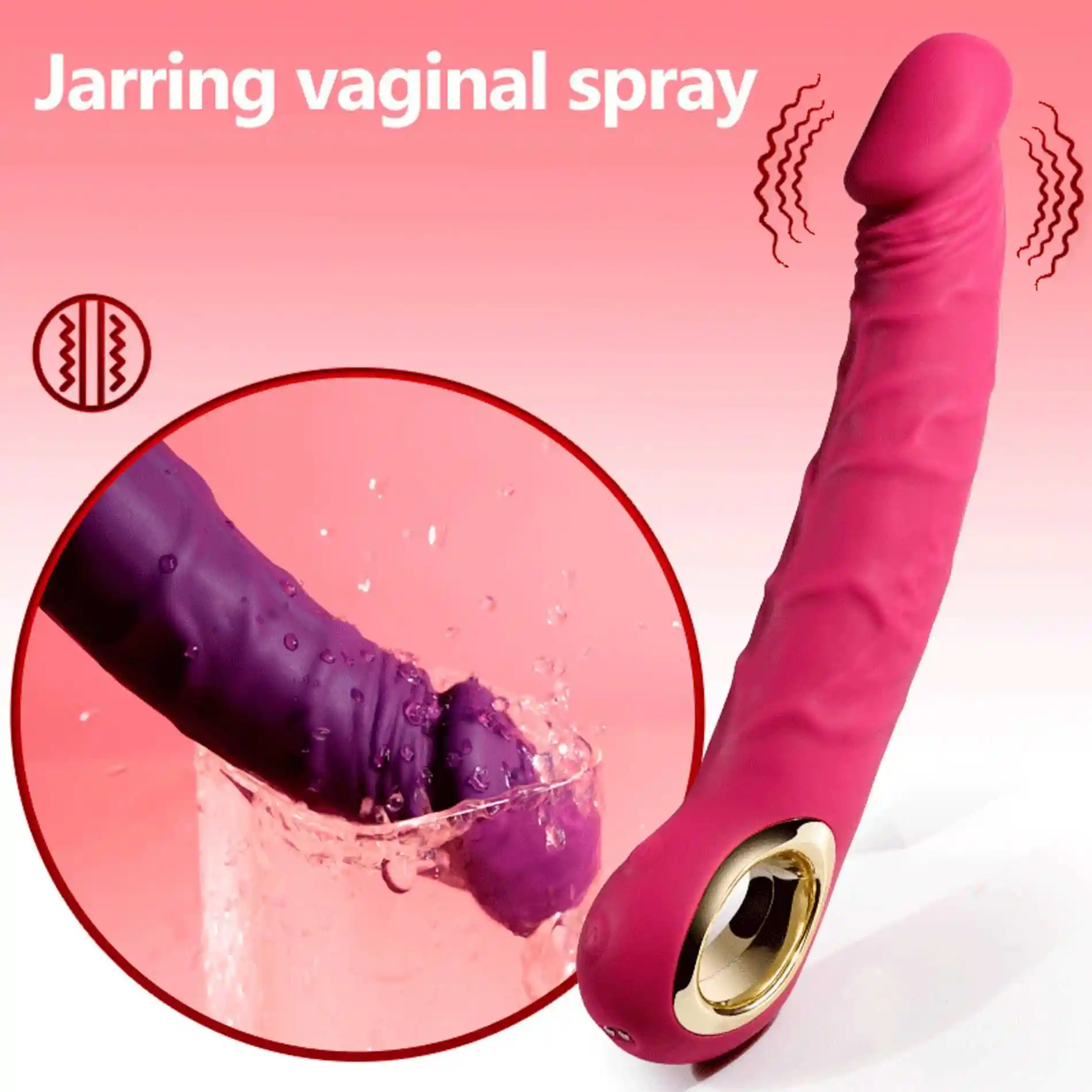Jump-O Vibrator Flesh - obrazek 10