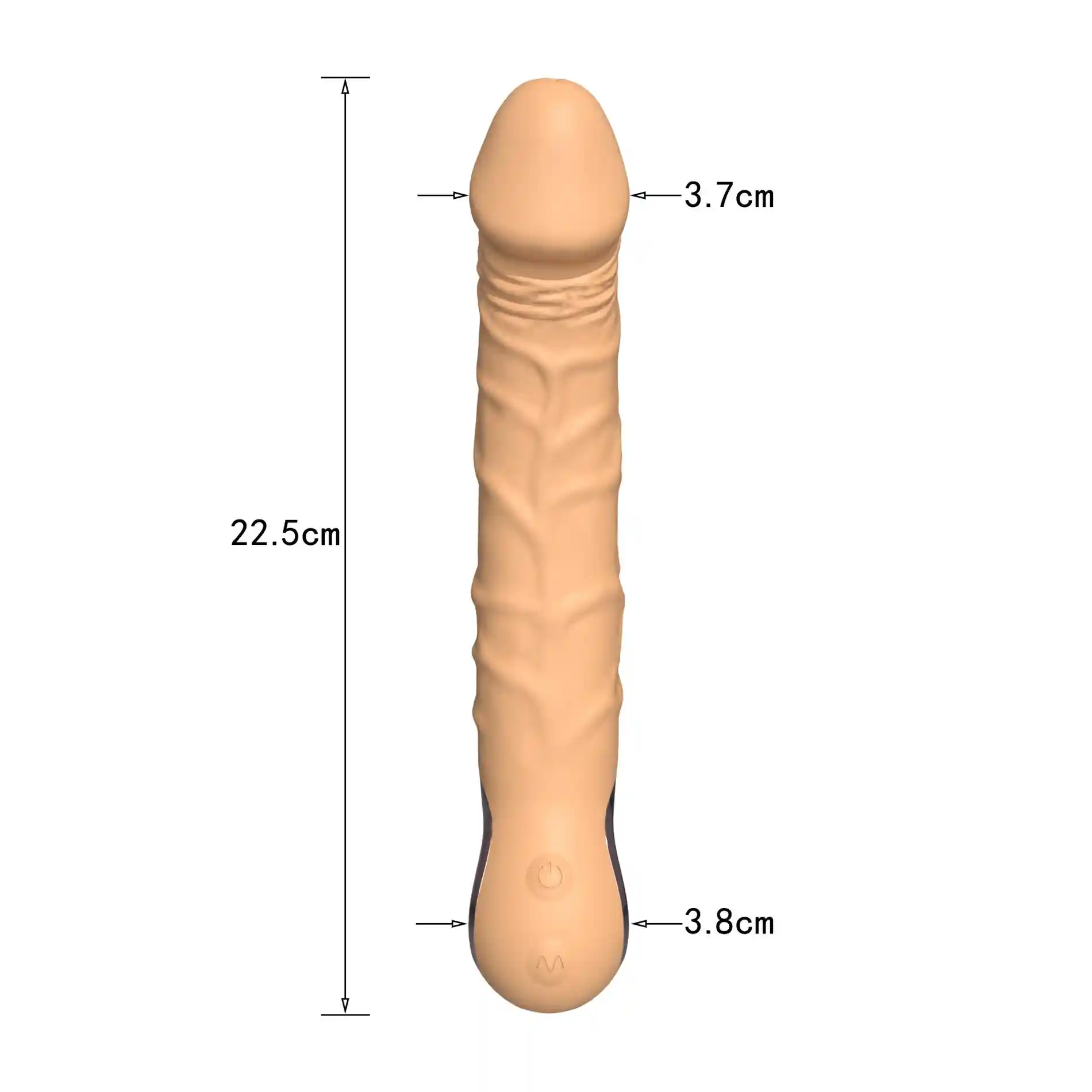Jump-O Vibrator Flesh - obrazek 6