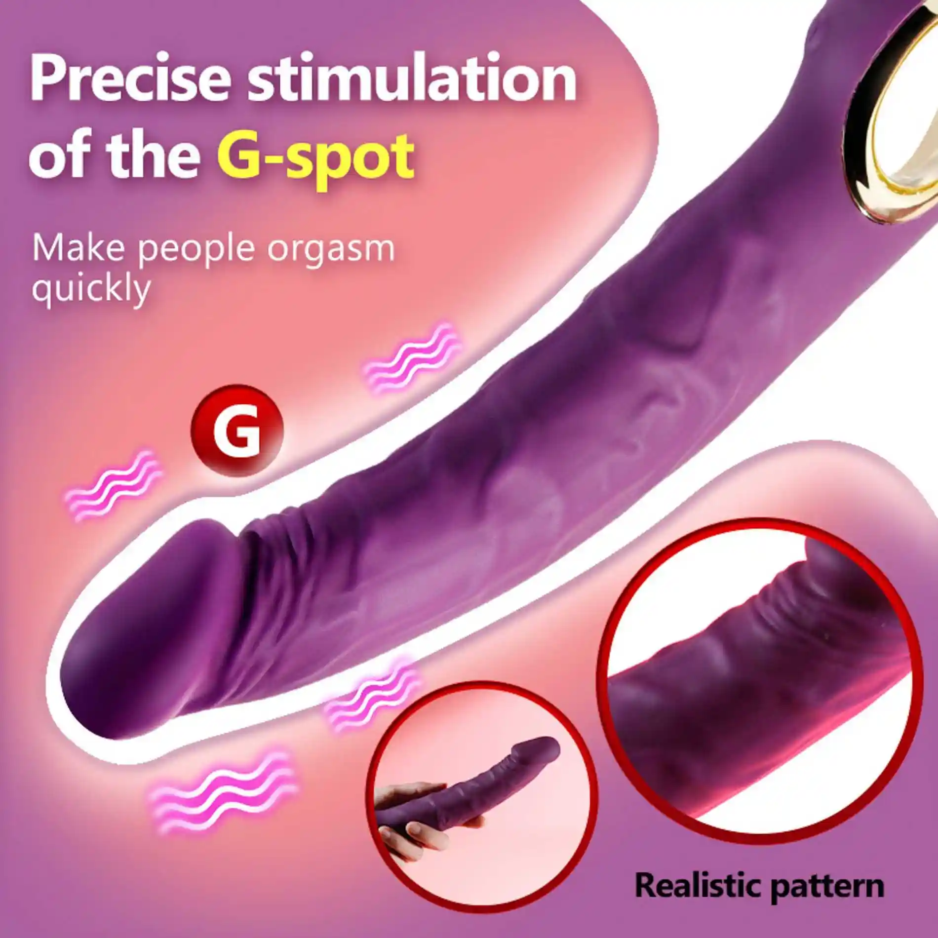 Jump-O Vibrator Flesh - obrazek 9