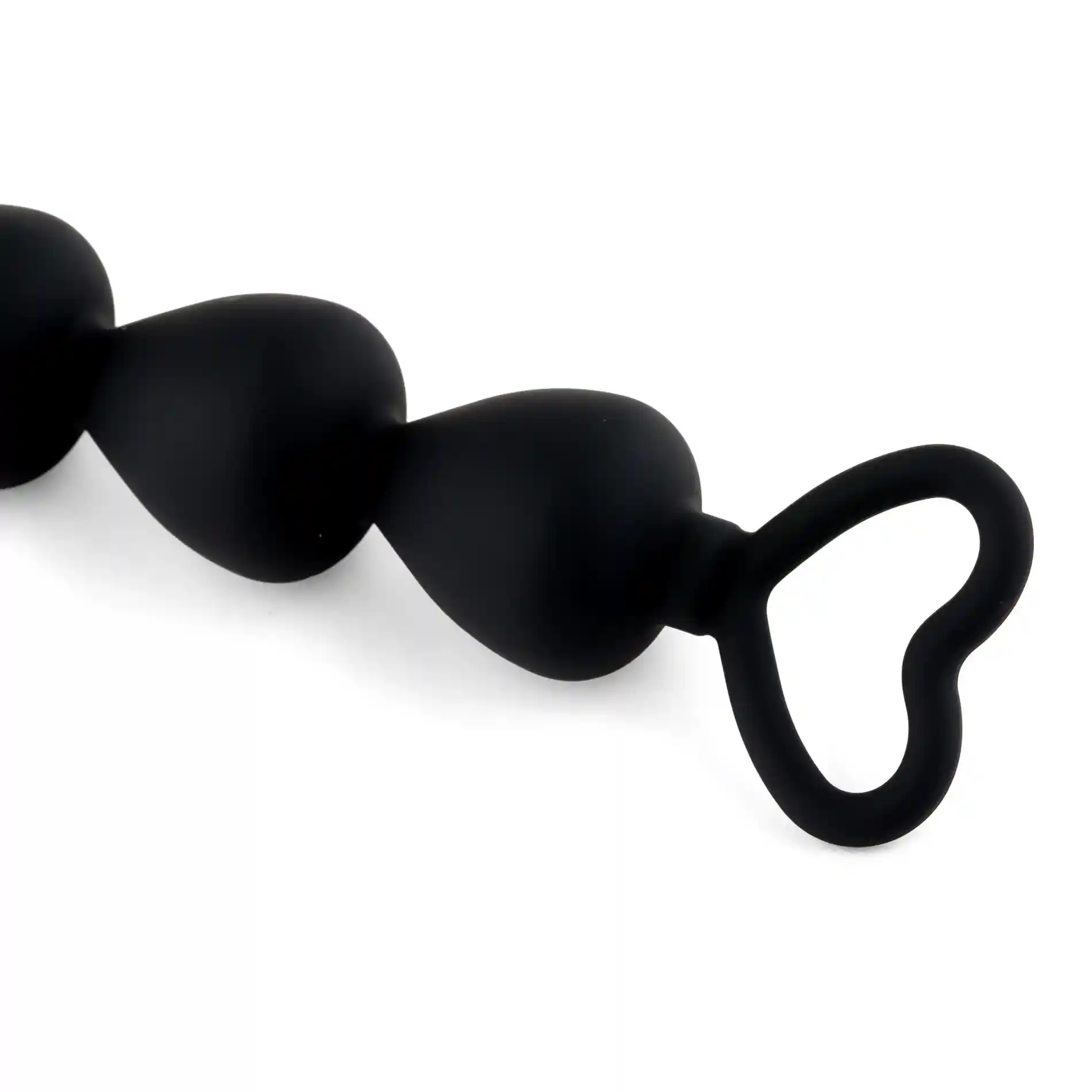 Anal Beads Black Heart - obrazek 4