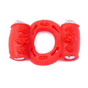 Pierścień-Vibrating CockRing Double Red