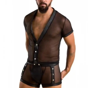052 SET MICHAEL black L/XL - Passion