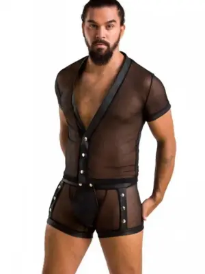 052 SET MICHAEL black L/XL - Passion