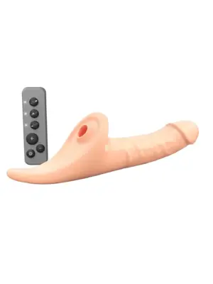 MULTI ORGASM REALISTIC DILDO - L - VANILLA TR