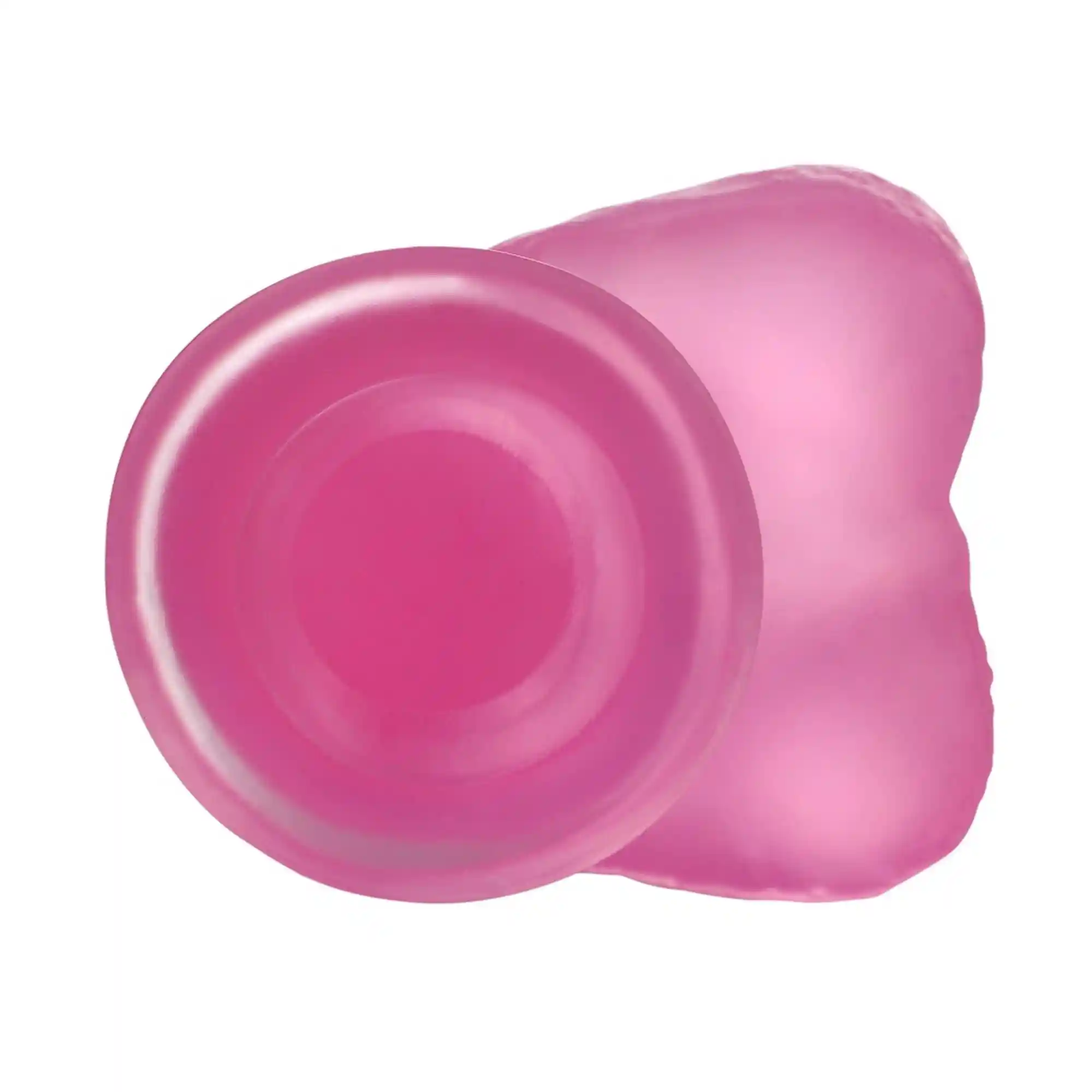 Dildo Crystal Medium Pink 7 cali - obrazek 8