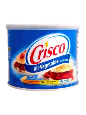 Crisco All-Vegetable Shortening - 16 oz / 453 gr