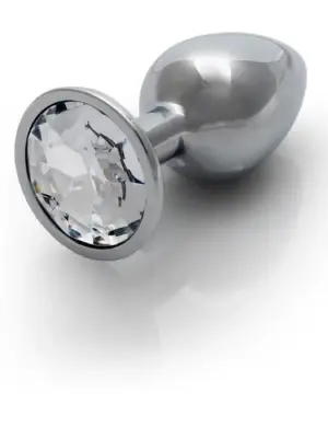 Round Gem Butt Plug - Small