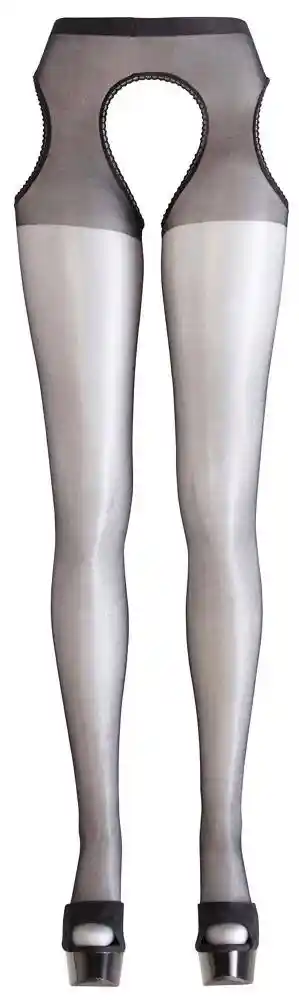 Sex Tights black S/M - obrazek 4
