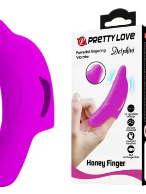 PRETTY LOVE - Delphini, Honey Finger, 10 vibration functions