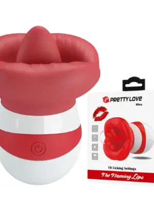 Stymulator Pocałunków PRETTY LOVE Mina TPR ABS