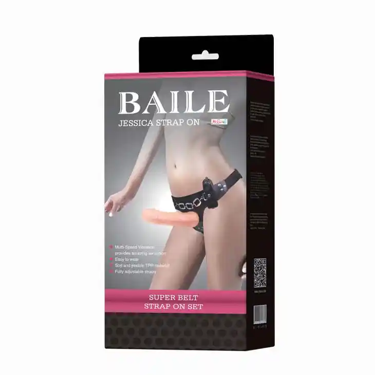 BAILE - Vibrating JESSICA Strap-on - obrazek 7