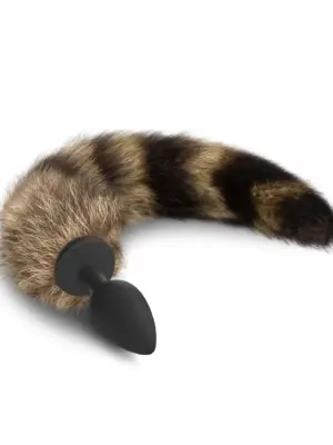 FOXY DELIGHT SILICONE ANAL PLUG WITH TAIL CRUSHIOUS