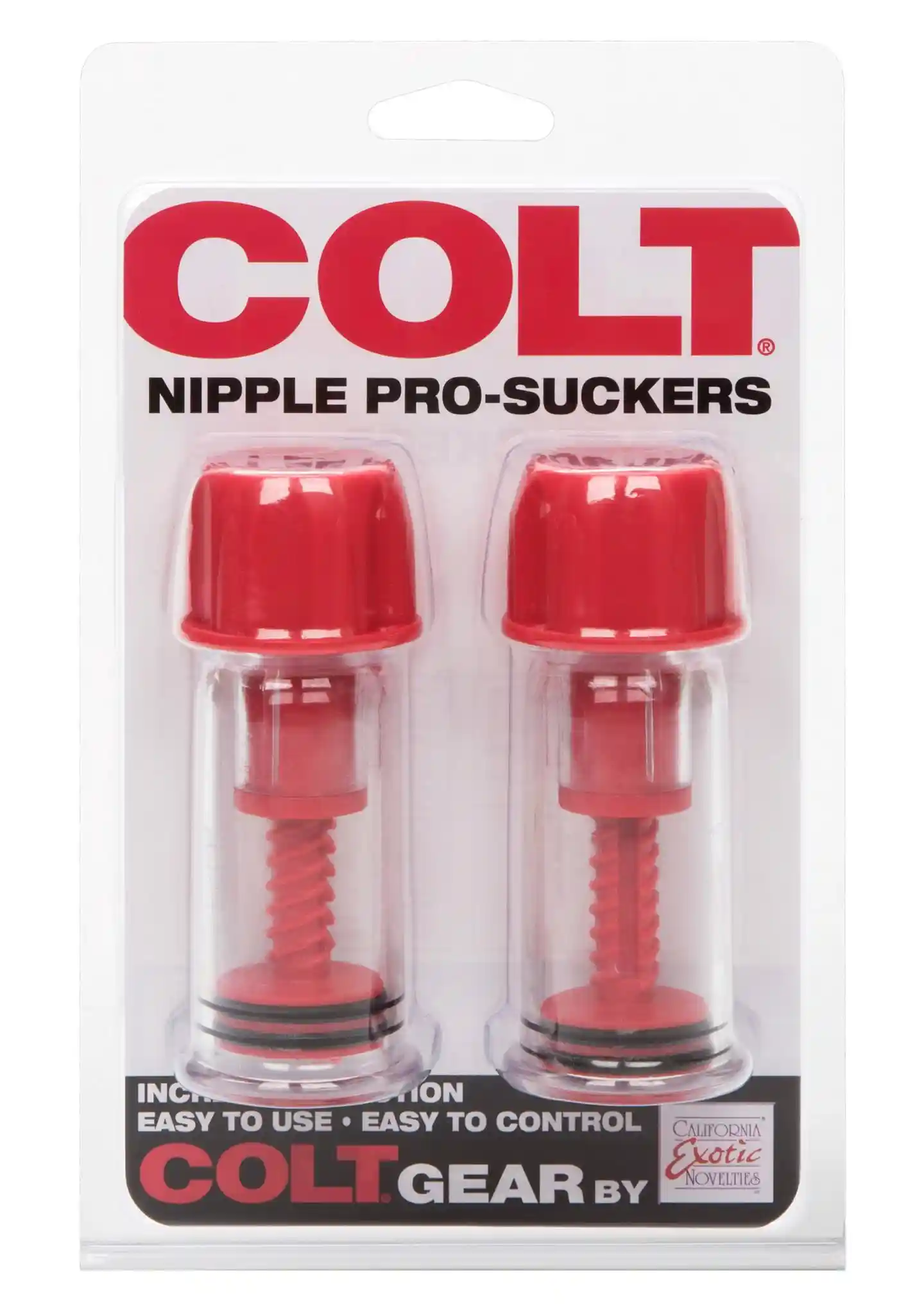 COLT Nipple Pro-Suckers Red - obrazek 2