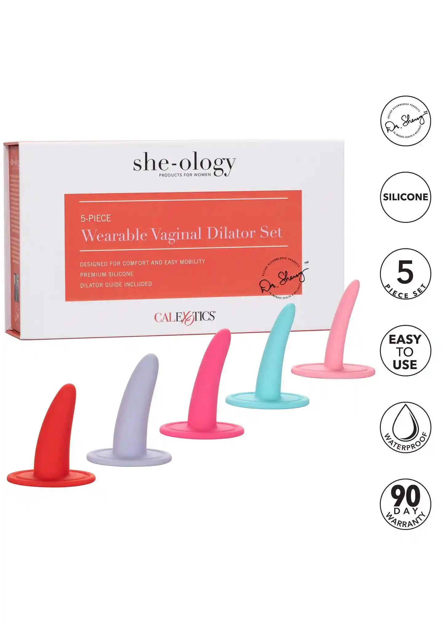 5pc Wearable Dilator Set Assortment - obrazek 17