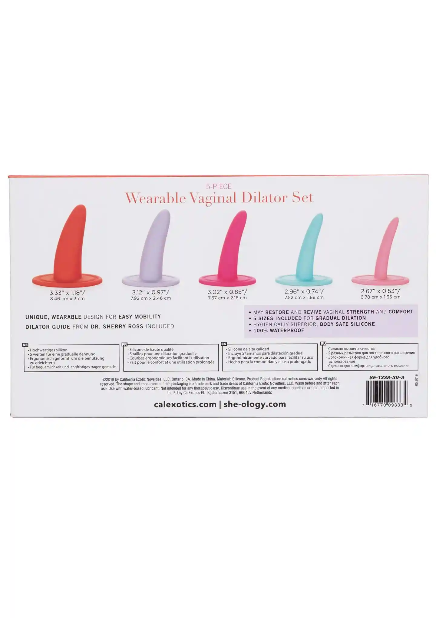 5pc Wearable Dilator Set Assortment - obrazek 19