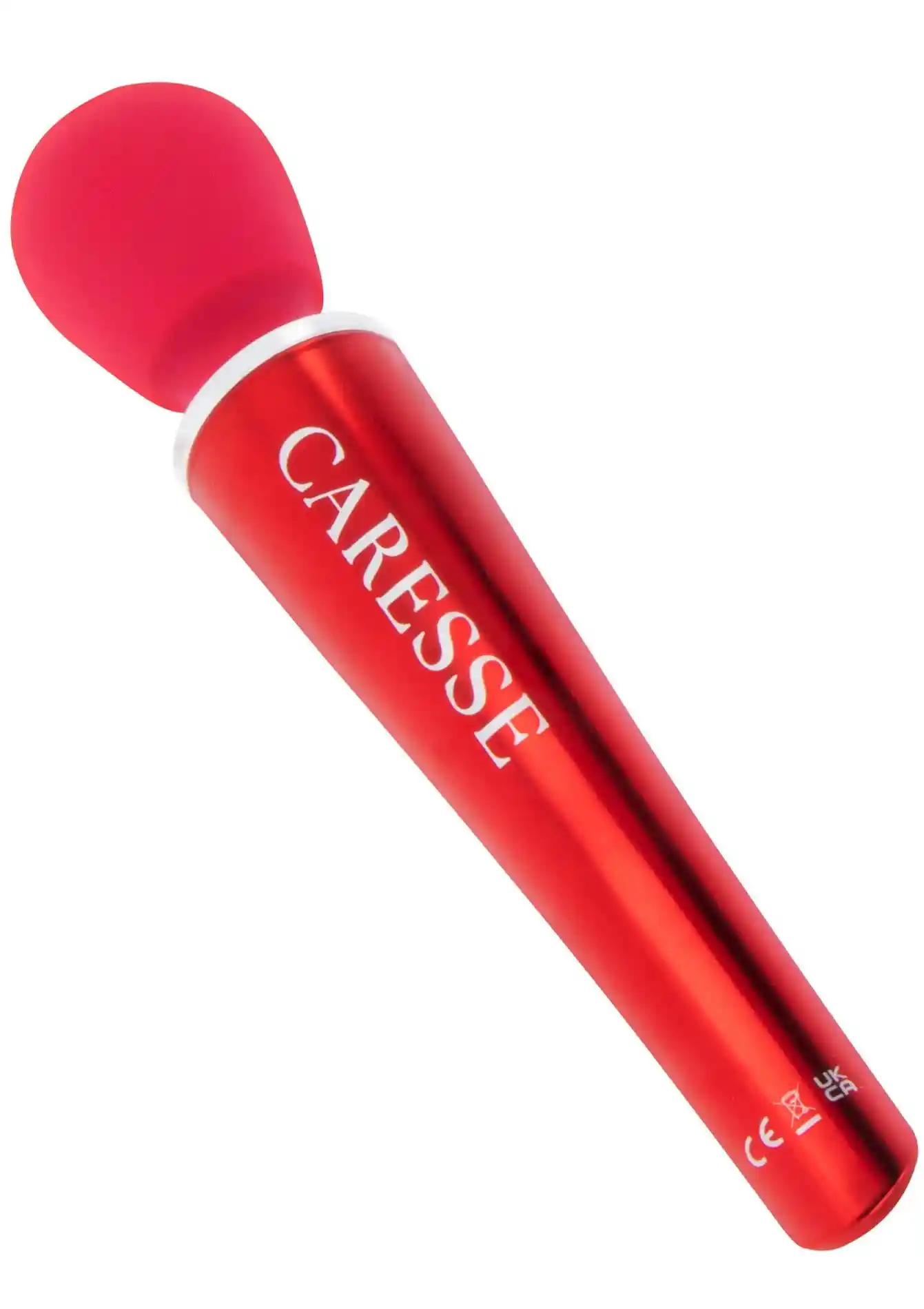 Caresse Compact Wand Massager red - obrazek 4
