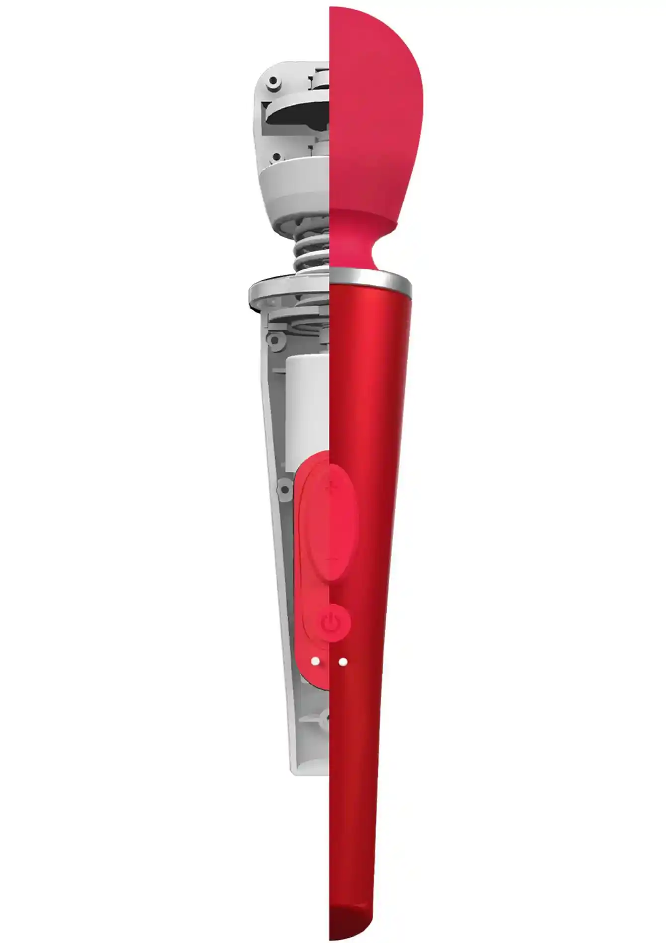 Caresse Compact Wand Massager red - obrazek 6