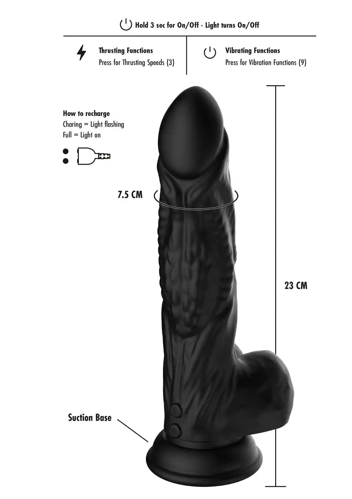 Raptor Monster Dildo - obrazek 5