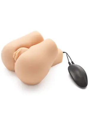 Masturbator Nympho Bouncer z Wibracjami Light Skin Tone