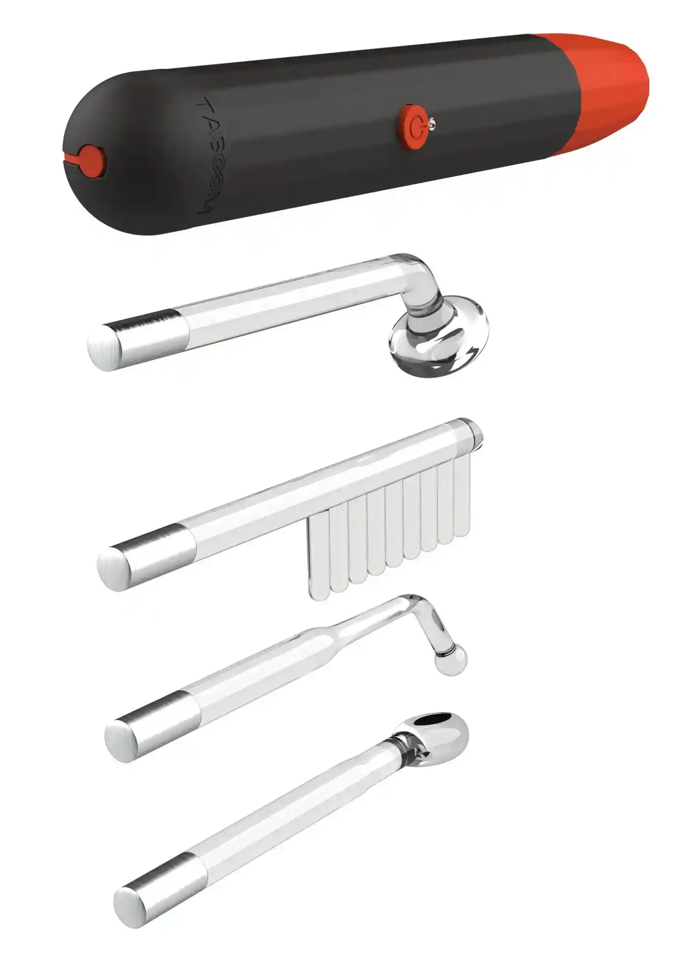 Prick Glass Electro Shock Set Black - obrazek 5