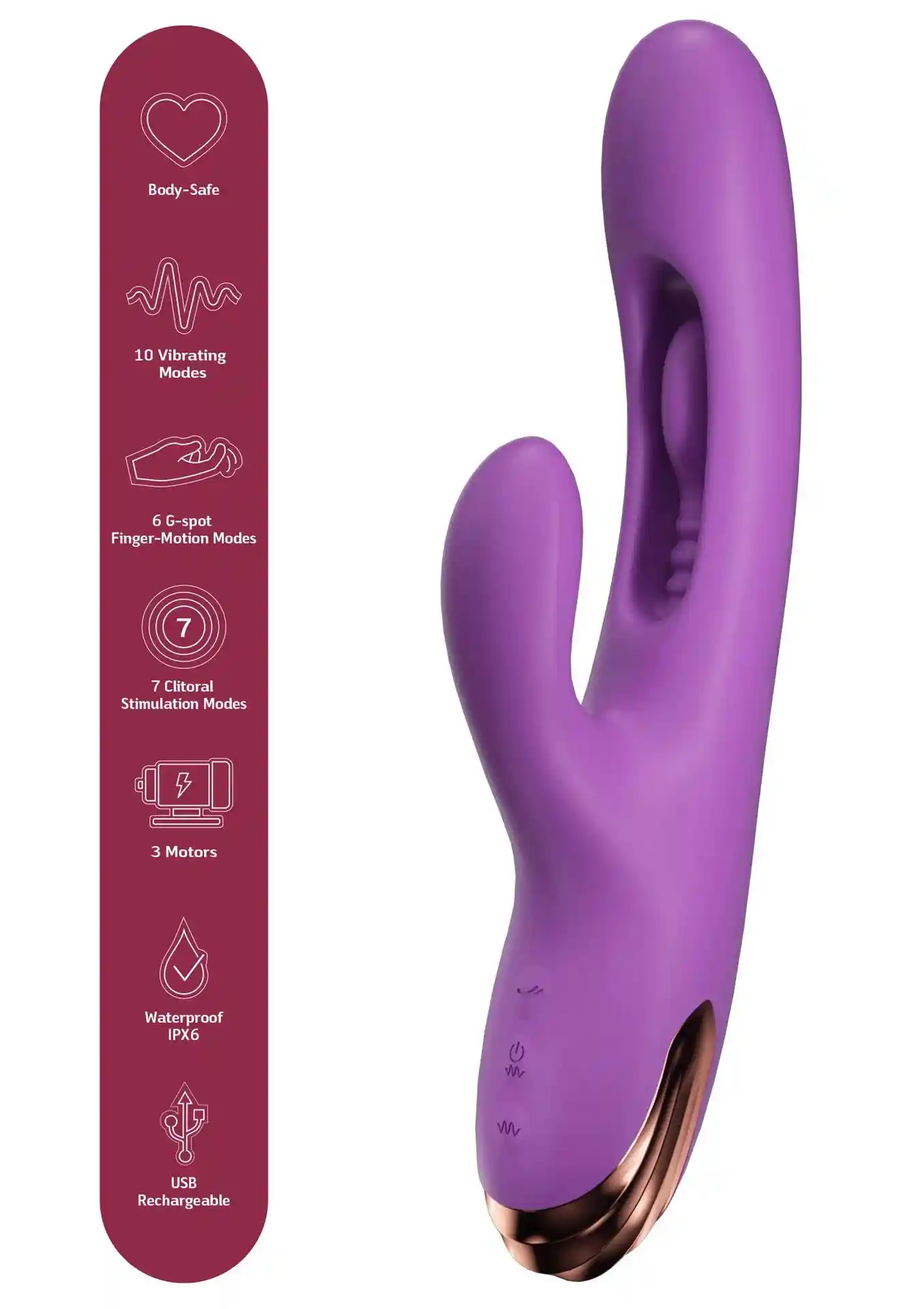 G-Spot Finger-Motion Rabbit - obrazek 6