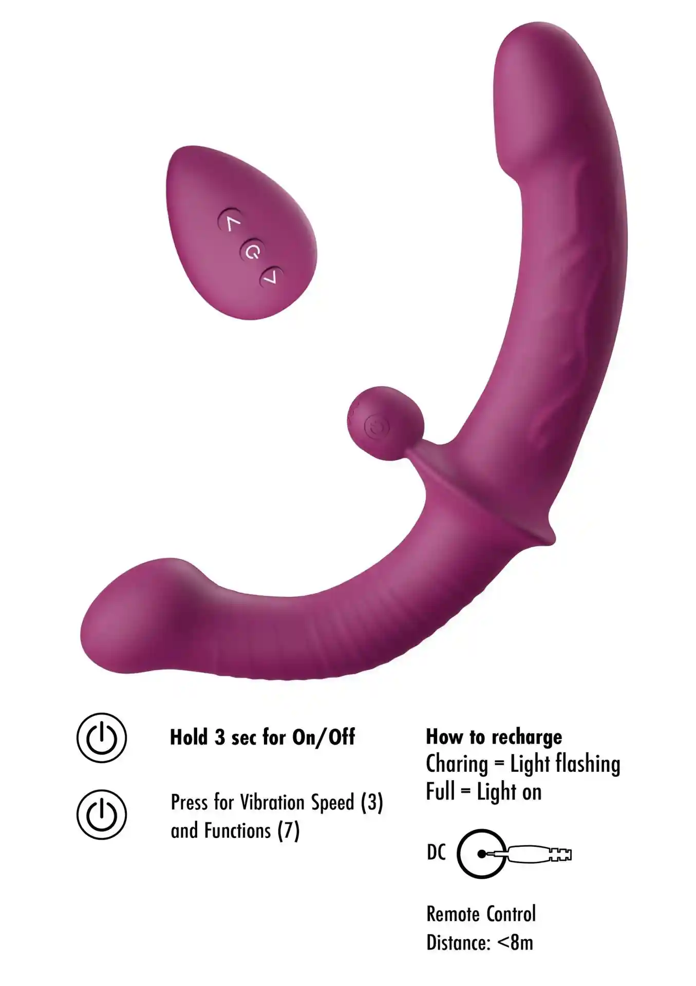 Dual-Sided G-Spot Vibrator - obrazek 8