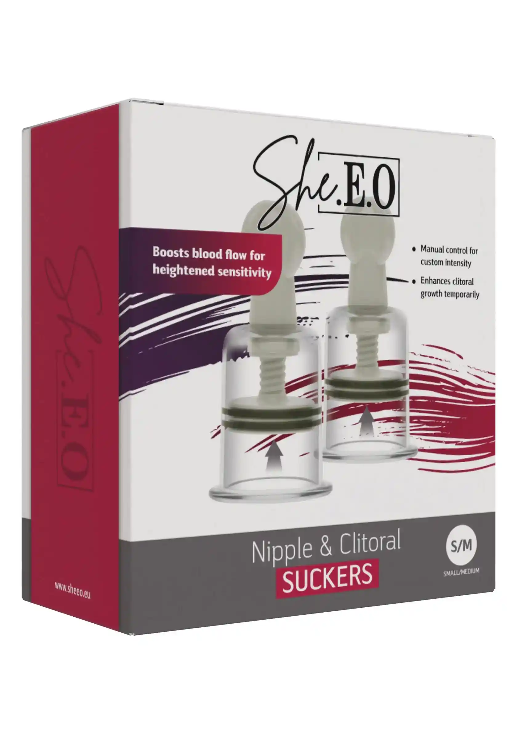 Nipple & Clitoral Suckers S/M - obrazek 2