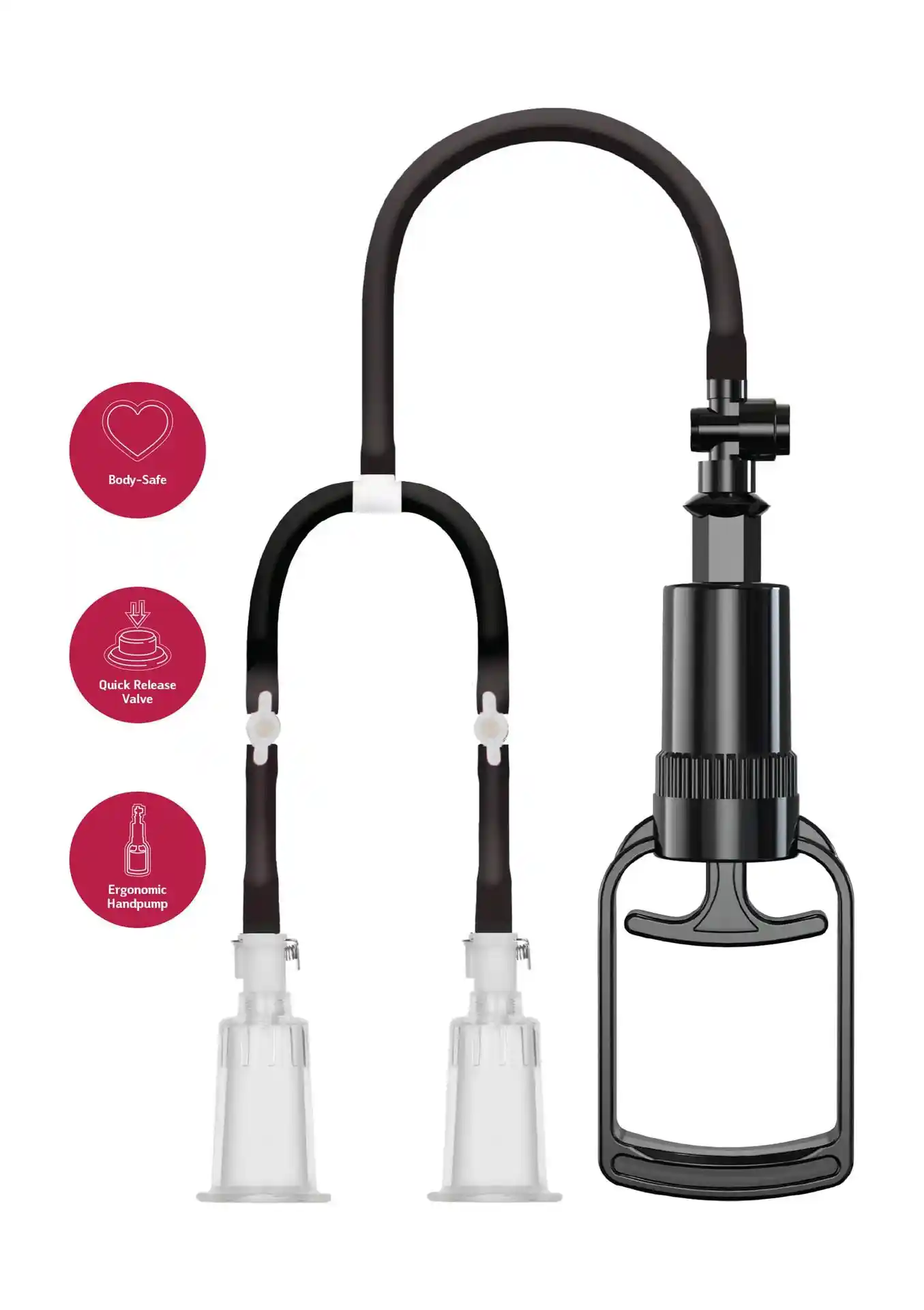 Vacuum Nipple Pleasure Pump M/L - obrazek 3